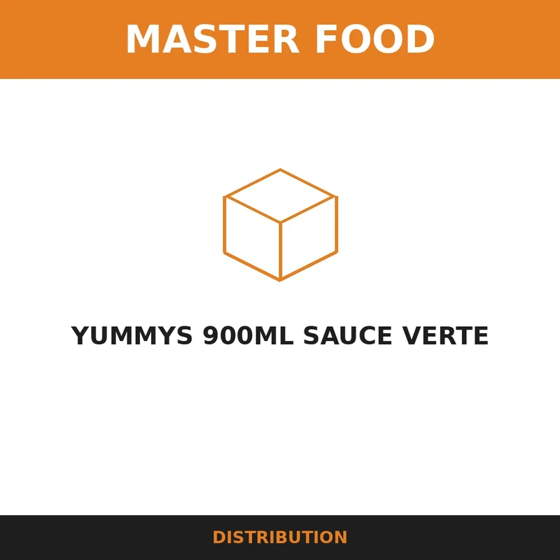 YUMMYS 900ML SAUCE VERTE
