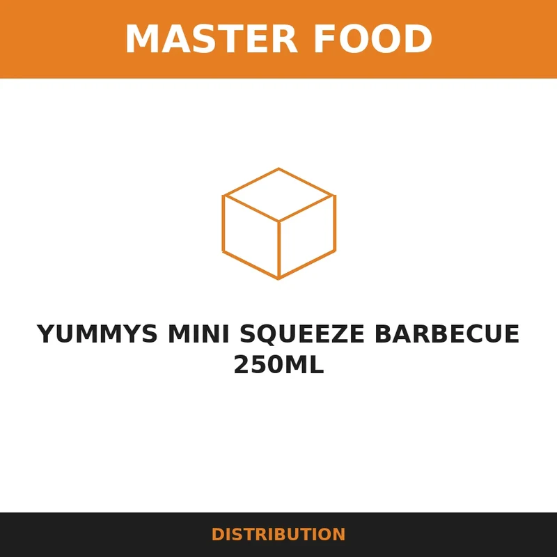 YUMMYS MINI SQUEEZE BARBECUE 250ML