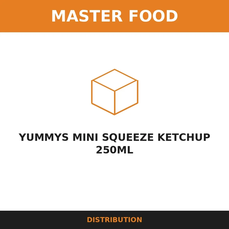 YUMMYS MINI SQUEEZE KETCHUP 250ML