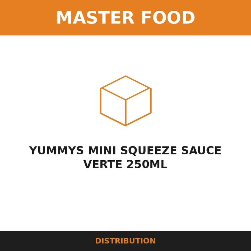YUMMYS MINI SQUEEZE SAUCE VERTE 250ML